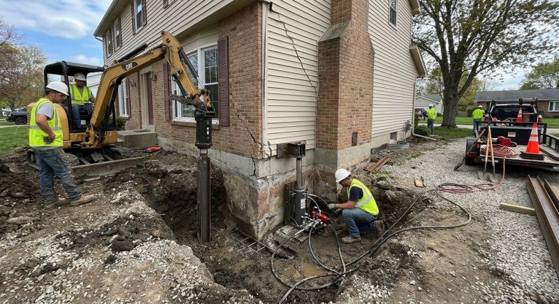 Sinking Foundation Repair in Duncan, SC