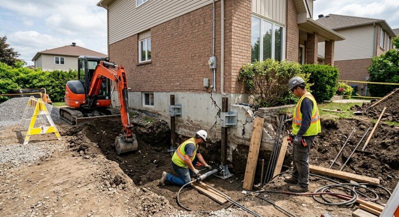 Home Foundation Repair in Zirconia, NC